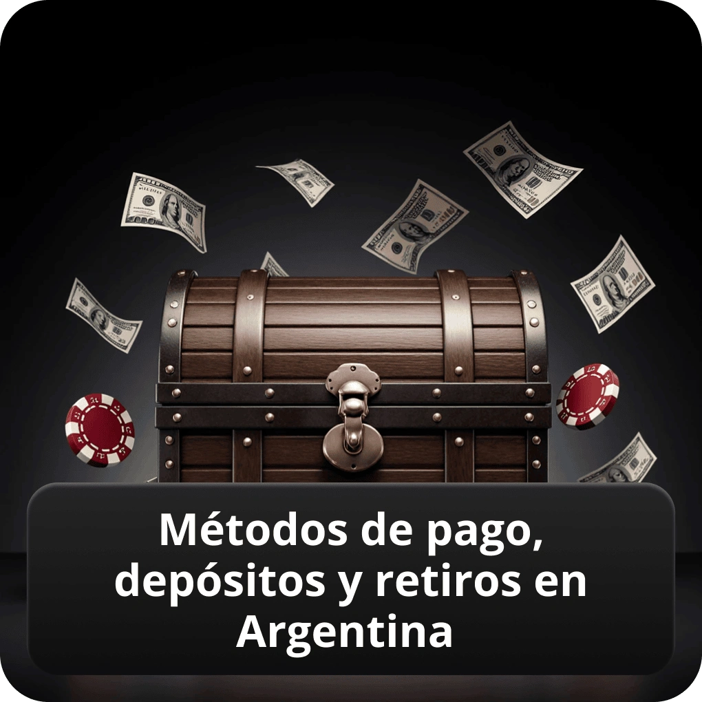 Métodos de pago, depósitos y retiros en Argentina