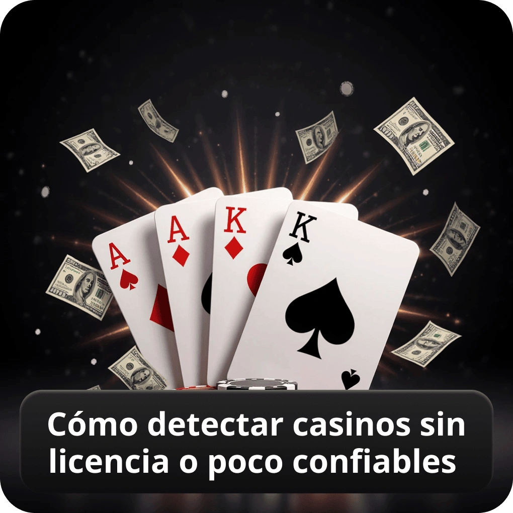 Cómo detectar casinos sin licencia o poco confiables