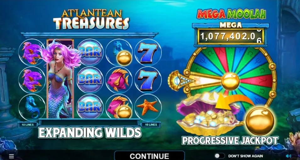 mega moolah slot atlantea